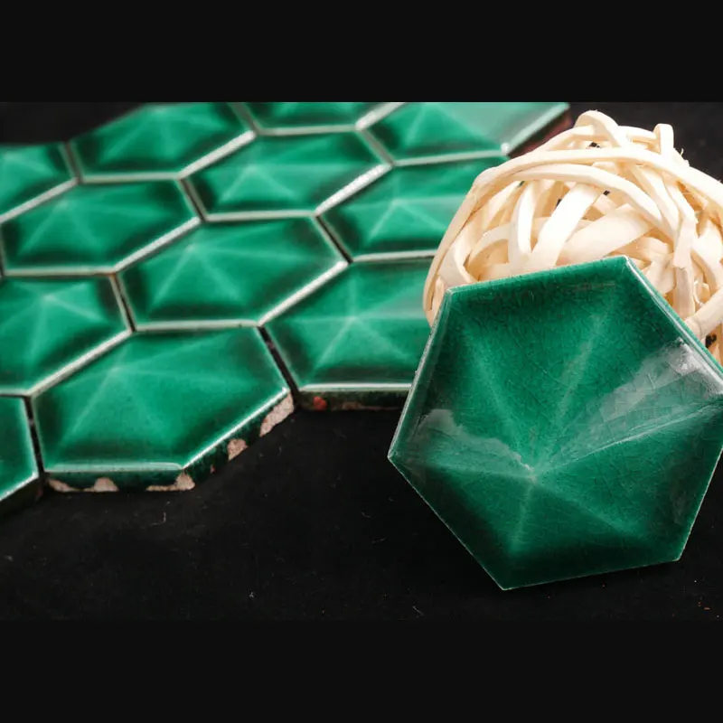 HANDMADE MOSAIC DIAMOMD ART CERAMIC GREEN CRACKLE TILE DIY HEXAGON MOSAIC DINNING ROOM TILE DESIGNER
HANDMADE MOSAIC DIAMOMD ART CERAMIC GREEN CRACKLE TILE DIY HEXAGON MOSAIC DINNING ROOM TILE DESIGNER