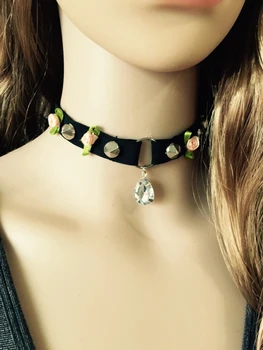 Punk Goth Collar Choker Pendant Necklace Harness Vintage Neck Harness Fetish Wear Garters Belt Erotic Accessoies JQ004-1
Punk Goth Collar Choker Pendant Necklace Harness Vintage Neck Harness Fetish Wear Garters Belt Erotic Accessoies JQ004-1