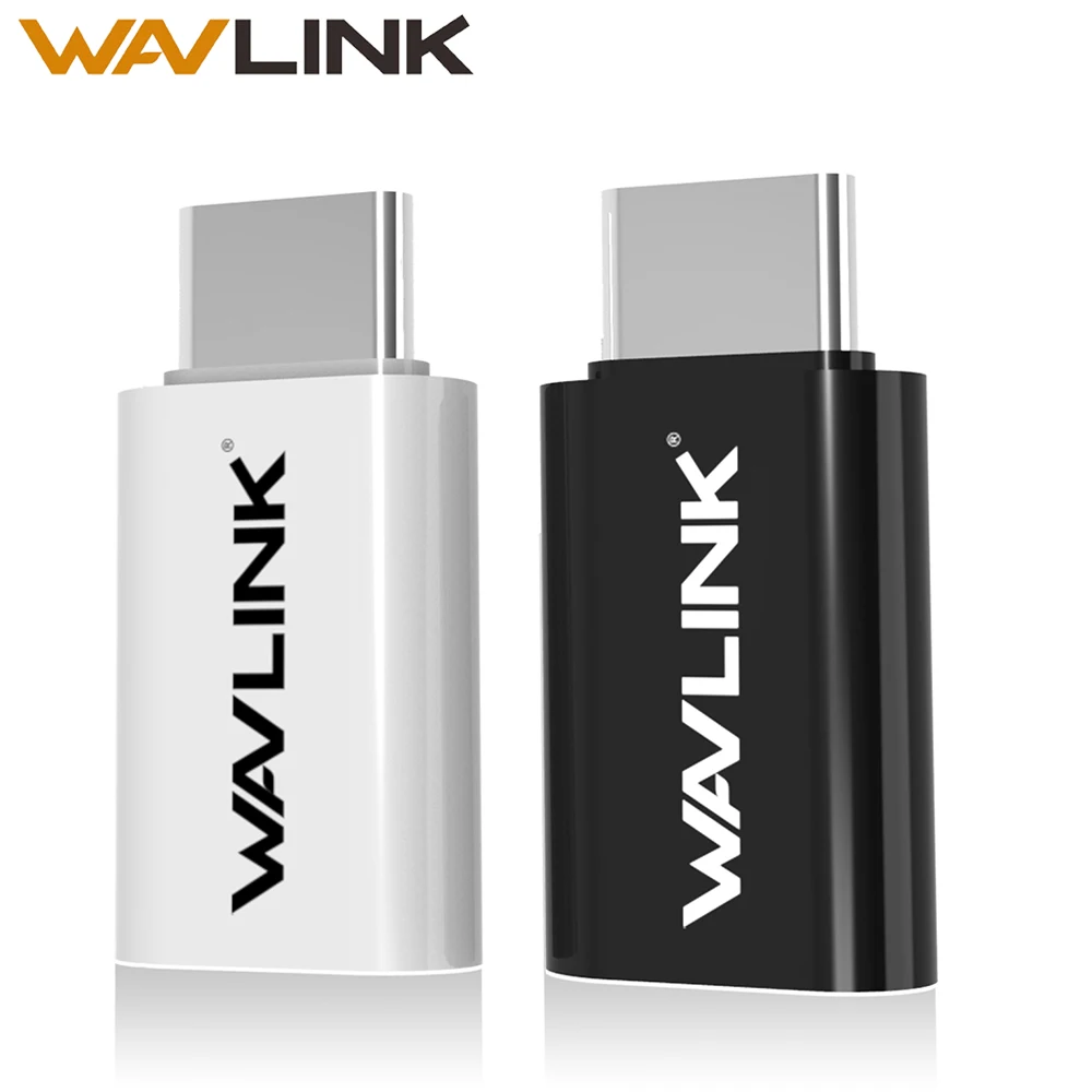 Wavlink 2pcs USB C Adapter USB Type-C to Micro USB OTG Convert Connector with 56 K Charging Data Sync Black&White for Apple Mac
Wavlink 2pcs USB C Adapter USB Type-C to Micro USB OTG Convert Connector with 56 K Charging Data Sync Black&White for Apple Mac