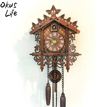 2019 Vintage Wood Cuckoo Wall Clock Hanging Handcraft Clock for Home Restaurant Unicorn Decoration Art Vintage Swing Living Room
2019 Vintage Wood Cuckoo Wall Clock Hanging Handcraft Clock for Home Restaurant Unicorn Decoration Art Vintage Swing Living Room