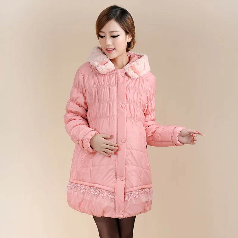 Maternity clothing winter wadded jacket thickening thermal fashion dress coat warm for pregnant women 1607
Maternity clothing winter wadded jacket thickening thermal fashion dress coat warm for pregnant women 1607