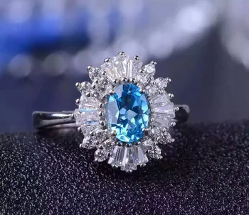 Natural blue topaz gem Ring Natural gemstone ring 925 sterling silver trendy Luxury Flowers Sunflower women party fine Jewelry
Natural blue topaz gem Ring Natural gemstone ring 925 sterling silver trendy Luxury Flowers Sunflower women party fine Jewelry