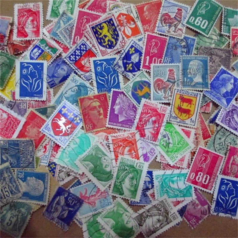 100 PCS/Lot No Repeat Postage Stamps Collections From France With Post Mark Stamp Postal All Used, Collection Gift
100 PCS/Lot No Repeat Postage Stamps Collections From France With Post Mark Stamp Postal All Used, Collection Gift