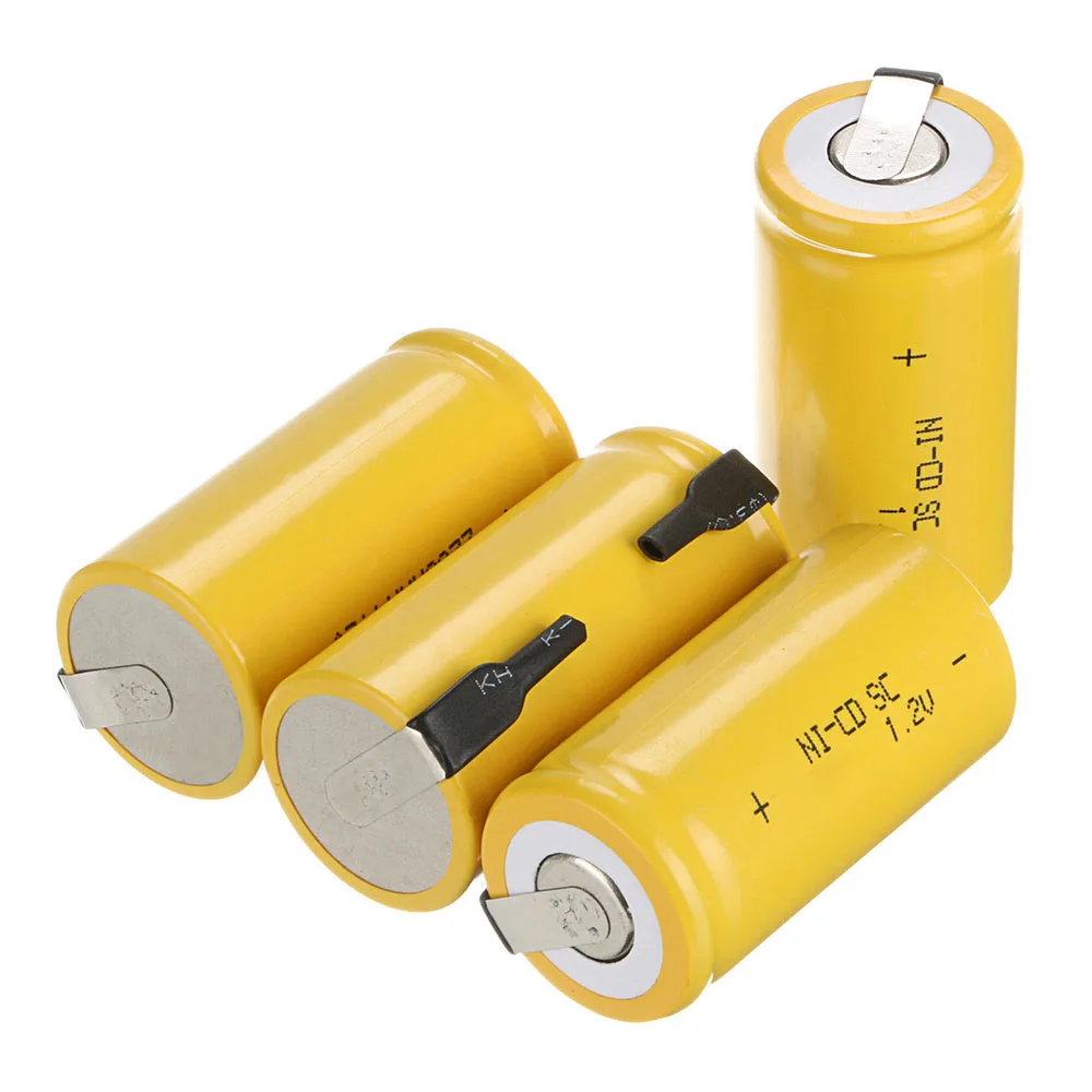 New Sub C SC Ni-CD Battery 22*42mm 1.2V 1600mAh Rechargeable NI-CD Batteries With Protector Board For Electronic Tools
New Sub C SC Ni-CD Battery 22*42mm 1.2V 1600mAh Rechargeable NI-CD Batteries With Protector Board For Electronic Tools