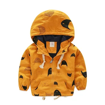 Spring and Autumn Children Outerwear Sporty Kids Clothes Boys Hooded Jackets Cartoon Printed Waterproof Windproof
Spring and Autumn Children Outerwear Sporty Kids Clothes Boys Hooded Jackets Cartoon Printed Waterproof Windproof
