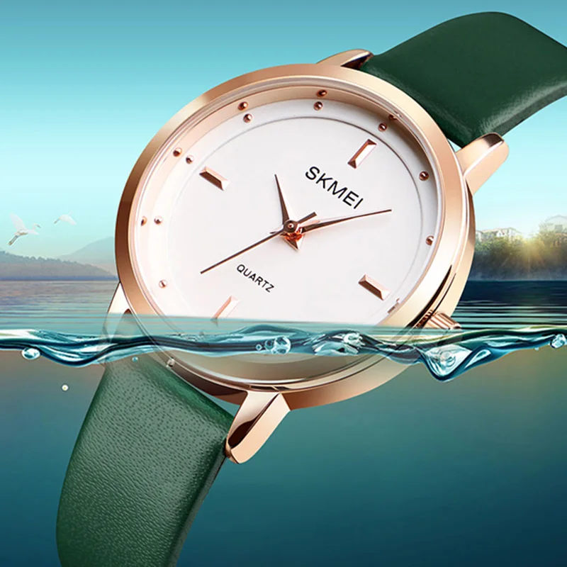 Top Brand Fashion Ladies Watches Leather Female Quartz Watch Women Thin Casual Strap Watch Reloj Mujer 2018 SKMEI
Top Brand Fashion Ladies Watches Leather Female Quartz Watch Women Thin Casual Strap Watch Reloj Mujer 2018 SKMEI