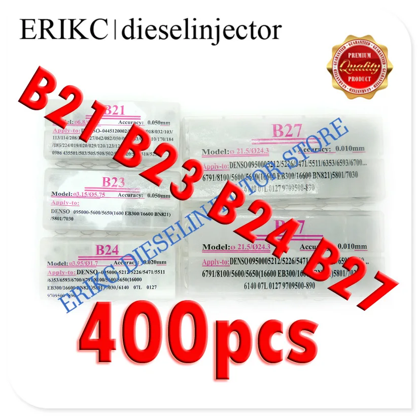ERIKC B21 B23 B24 B27 Common Rail Injector Ring and Diesel Fuel Nozzle Auto Engine Gasket Total 400 Pieces for Denso
ERIKC B21 B23 B24 B27 Common Rail Injector Ring and Diesel Fuel Nozzle Auto Engine Gasket Total 400 Pieces for Denso