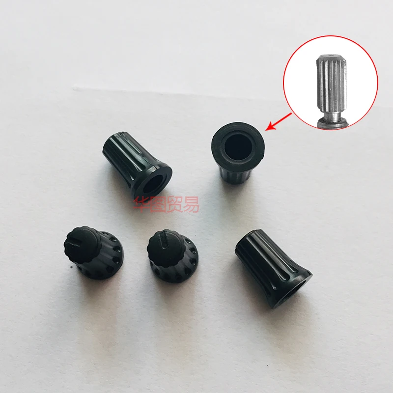 10pcs Mixer Mixer Equalizer DJ Flower Shaft Plum Blossom Knurled Shaft All Black Knob Cap / Audio Volume Switch Plastic cover
10pcs Mixer Mixer Equalizer DJ Flower Shaft Plum Blossom Knurled Shaft All Black Knob Cap / Audio Volume Switch Plastic cover