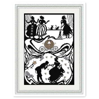 Cinderella Needlework DMC Cross Stitch Fabric Chinese Counted Cross Stitch Pattern joy sunday Home Decor 11CT Printed On Canvas
Cinderella Needlework DMC Cross Stitch Fabric Chinese Counted Cross Stitch Pattern joy sunday Home Decor 11CT Printed On Canvas