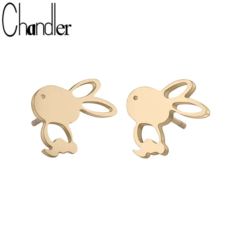 Chandler Korean Stainless Steel Gold Rabbit Earrings Children Kids Ear Jewelry Cute Animal Bunny Piercing Earring Post Gifts
Chandler Korean Stainless Steel Gold Rabbit Earrings Children Kids Ear Jewelry Cute Animal Bunny Piercing Earring Post Gifts