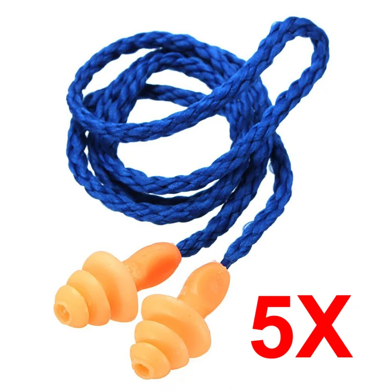 5PCS Authentic Soft Silicone Corded Ear Plugs Noise Reduction Christmas Tree Earplugs Protective Earmuffs Dropshipping DFA
5PCS Authentic Soft Silicone Corded Ear Plugs Noise Reduction Christmas Tree Earplugs Protective Earmuffs Dropshipping DFA