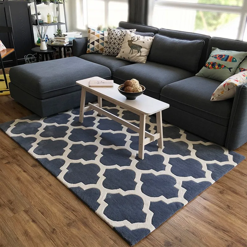 Modern style geometric gray carpet , living room coffee table carpet,, Pastoral home decoration trellis mat
Modern style geometric gray carpet , living room coffee table carpet,, Pastoral home decoration trellis mat