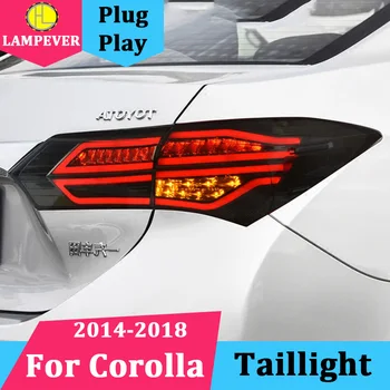 Car LED Tail Lamp for TOYOTA Corolla Taillight assembly 2014 2015 2016 2017 For Corolla Rear Light DRL Brake Turning Reverse
Car LED Tail Lamp for TOYOTA Corolla Taillight assembly 2014 2015 2016 2017 For Corolla Rear Light DRL Brake Turning Reverse