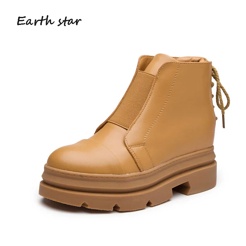 Retro Shoes Women Fashion Brand Shoes Yellow Martin Boots Lady All Mtach Cross-tied Ankle chaussure Flats Black footware Girls
Retro Shoes Women Fashion Brand Shoes Yellow Martin Boots Lady All Mtach Cross-tied Ankle chaussure Flats Black footware Girls