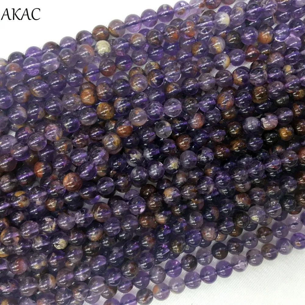 Free shipping 6mm,7.5-8mm natural purple phantom quartz loose beads 2strands semi precious gemstone wholesale
Free shipping 6mm,7.5-8mm natural purple phantom quartz loose beads 2strands semi precious gemstone wholesale