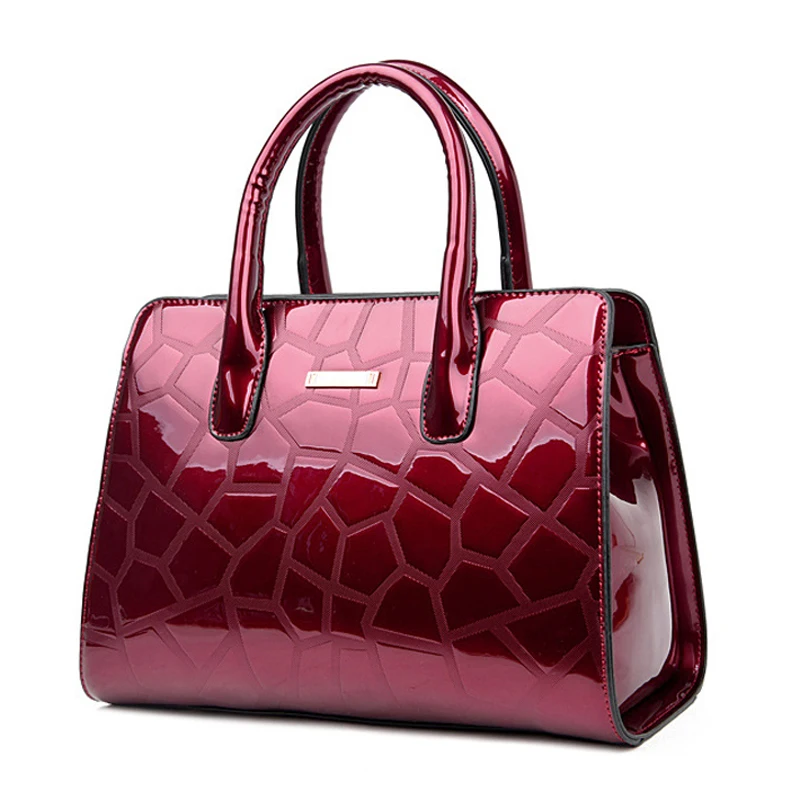 New Fashion Women Handbags European Design Patent Leather Lady Shoulder Bags Female Stone Pattern Brand Luxury Crossbody Bag
New Fashion Women Handbags European Design Patent Leather Lady Shoulder Bags Female Stone Pattern Brand Luxury Crossbody Bag