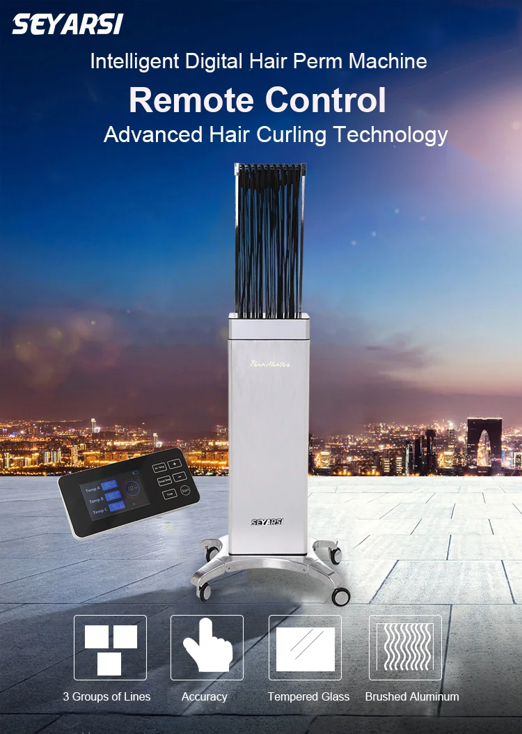 2018 New arrival remote controlled hair perm machine, digital hair perm machine, salon machine, Advanced Version, silver color
2018 New arrival remote controlled hair perm machine, digital hair perm machine, salon machine, Advanced Version, silver color