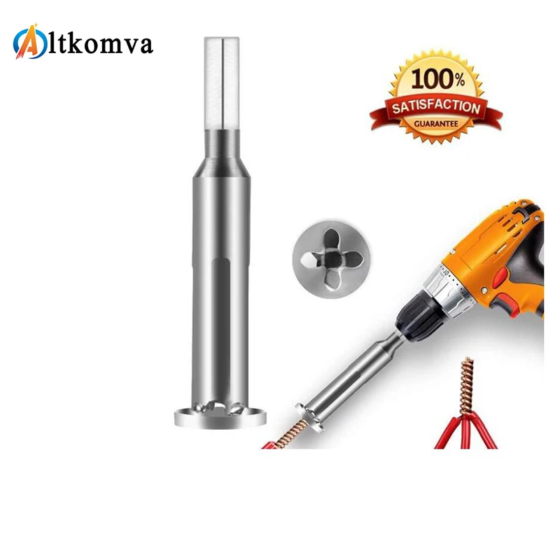 2.5/4 Square Universal Wire Twisting Tool Electrical Cable Quick Connector Automatic Twisting Wire Stripping Stripper Twister
2.5/4 Square Universal Wire Twisting Tool Electrical Cable Quick Connector Automatic Twisting Wire Stripping Stripper Twister