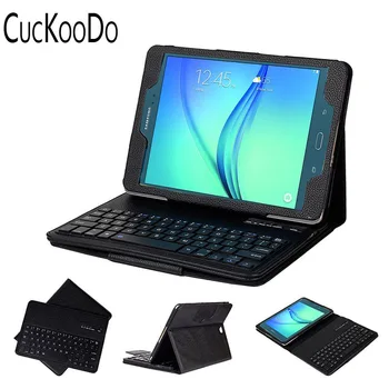 CucKooDo Ultra Slim Detachable Bluetooth Keyboard Portfolio Leather Case Cover for Samsung Tab A 9.7 Inch T550 T555 2015 Edition
CucKooDo Ultra Slim Detachable Bluetooth Keyboard Portfolio Leather Case Cover for Samsung Tab A 9.7 Inch T550 T555 2015 Edition