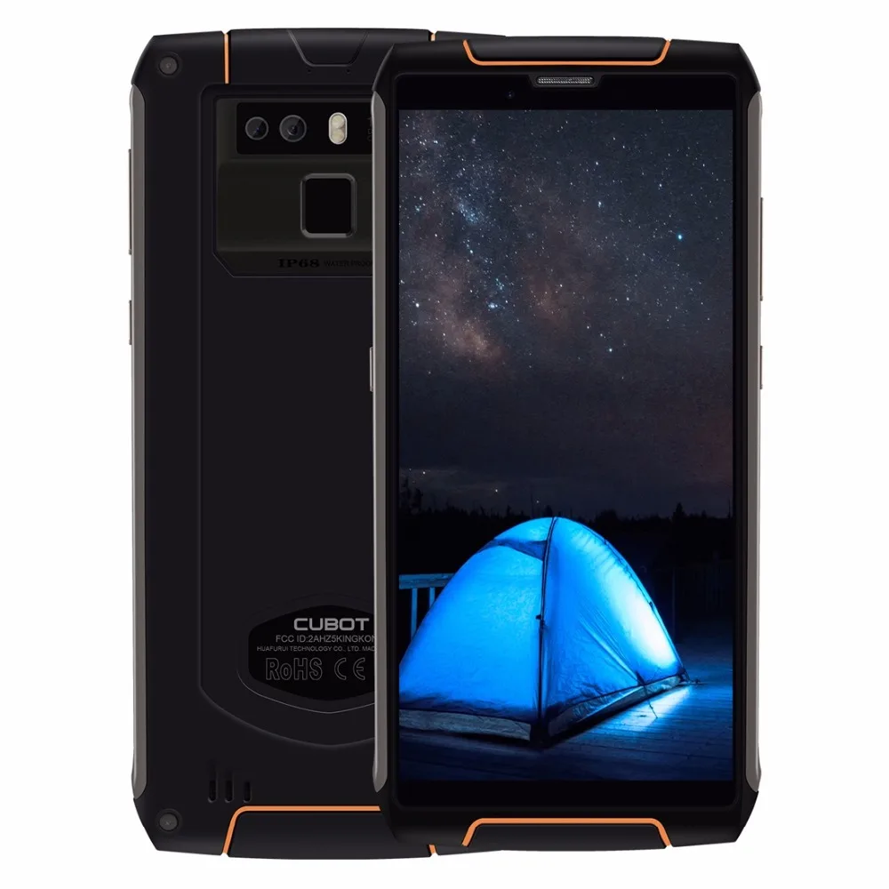 Cubot King Kong 3 водонепроницаемый смартфон с IP68 Android 8 1 4 ГБ 64 MT6763T Восьмиядерный Сотовая