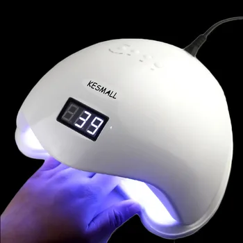 KESMALL 48W UV LED Nail Lamp Nails Dryer Machine Gel Polish Curing Light with Bottom Timer Nail Art Tools Universal Plug NLSN5
KESMALL 48W UV LED Nail Lamp Nails Dryer Machine Gel Polish Curing Light with Bottom Timer Nail Art Tools Universal Plug NLSN5