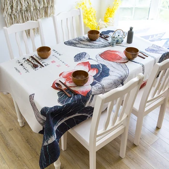 Fashion Trend Chinese Nation Style Lotus Pattern Tea Table Cloth Multi-function Thickening Waterproof Outdoor Camping Tablecloth
Fashion Trend Chinese Nation Style Lotus Pattern Tea Table Cloth Multi-function Thickening Waterproof Outdoor Camping Tablecloth