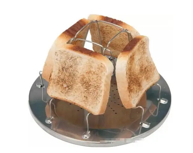 Stailess Camp Foldable Toaster Rack 4 Slice Folding Toaster Tray Bread Toast Rack
Stailess Camp Foldable Toaster Rack 4 Slice Folding Toaster Tray Bread Toast Rack