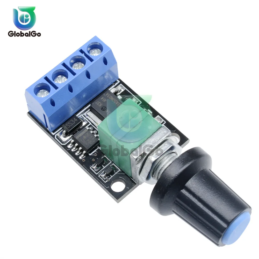 5V 12V 10A PWM DC Motor Speed Controller Governor Stepless Speed Regulator LED Dimmer Speed Control for Home LED Light Control
5V 12V 10A PWM DC Motor Speed Controller Governor Stepless Speed Regulator LED Dimmer Speed Control for Home LED Light Control