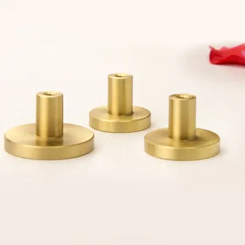 4pcs/lot Solid Brass Door Handle Round Cabinet Pulls Drawer Door Handles Furniture Handle and Knob Free Shipping
4pcs/lot Solid Brass Door Handle Round Cabinet Pulls Drawer Door Handles Furniture Handle and Knob Free Shipping