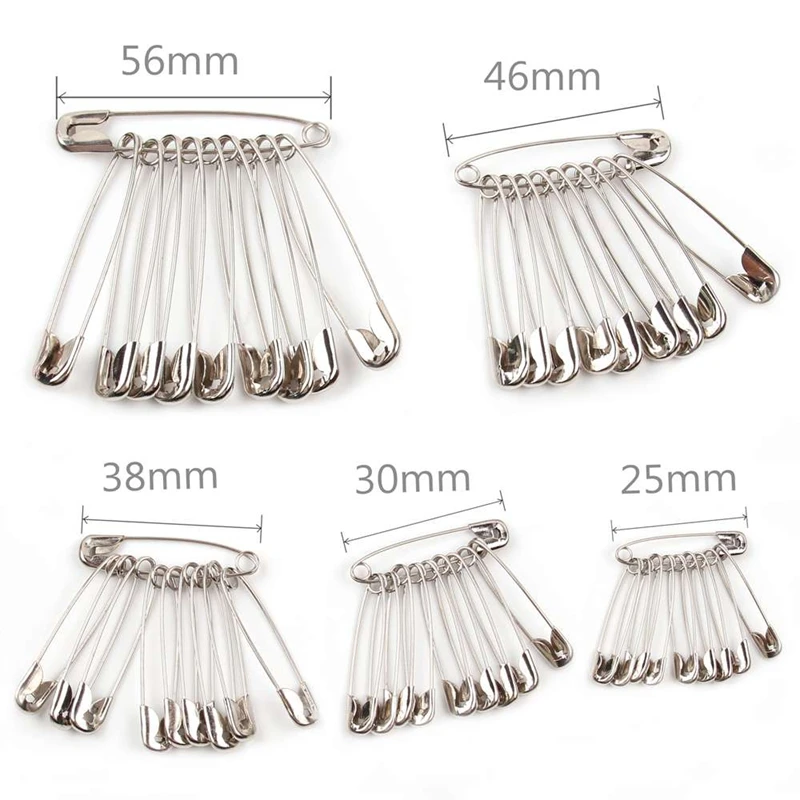 High-quality 100pcs Silver Tone Hijab Large Strong Safety Pins Findings DIY Sewing Tools Accessory
High-quality 100pcs Silver Tone Hijab Large Strong Safety Pins Findings DIY Sewing Tools Accessory