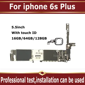 16GB 64GB 128GB unlocked for iphone 6S Plus Motherboard with Touch ID Original for iphone 6 S Plus board
16GB 64GB 128GB unlocked for iphone 6S Plus Motherboard with Touch ID Original for iphone 6 S Plus board