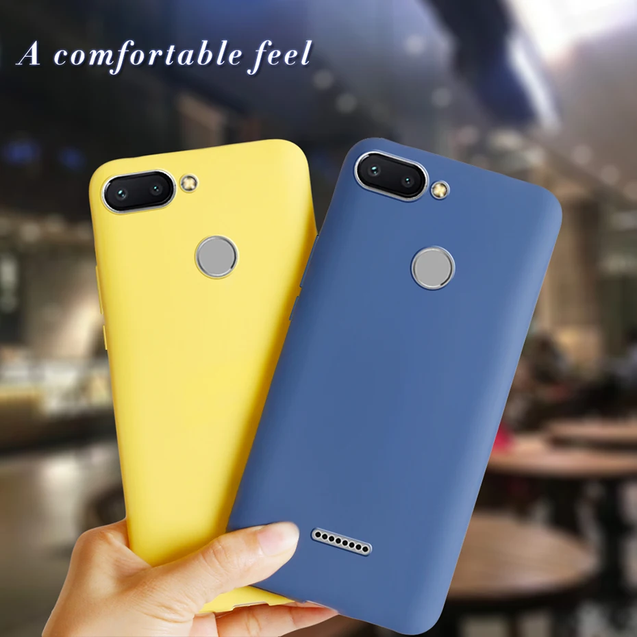 Матовый чехол из ТПУ для xiaomi redmi 6 6A xiomi redmi6 a a6 redmi6a | Мобильные телефоны и