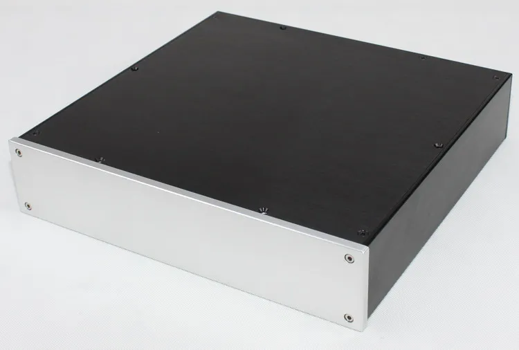 WA79 Aluminum enclosure Preamp chassis Power amplifier case/box size 310*322*70mm
WA79 Aluminum enclosure Preamp chassis Power amplifier case/box size 310*322*70mm