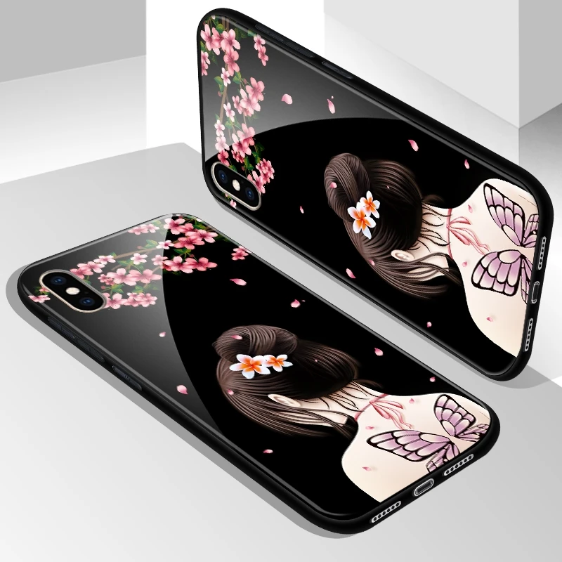Tempered Glass Hard Back Phone Case for iPhone Xs Xr Full Shockproof Cover for iPhone Xs Max TPU Soft Edge Cases Shell
Tempered Glass Hard Back Phone Case for iPhone Xs Xr Full Shockproof Cover for iPhone Xs Max TPU Soft Edge Cases Shell