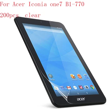Transparent Tablet LCD film Screen Protector for Acer Iconia one7 B1-770 9H Anti-scratch without retail packing 200pcs/lot
Transparent Tablet LCD film Screen Protector for Acer Iconia one7 B1-770 9H Anti-scratch without retail packing 200pcs/lot