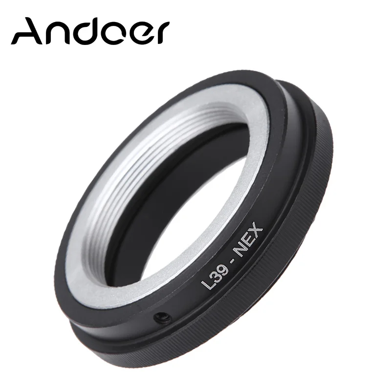 

Best-selling Original Andoer Adapter Mount Ring Lens Adapter for Leica L39 Mount Lens to for Sony NEX E Mount NEX-3 NEX-5 Camera