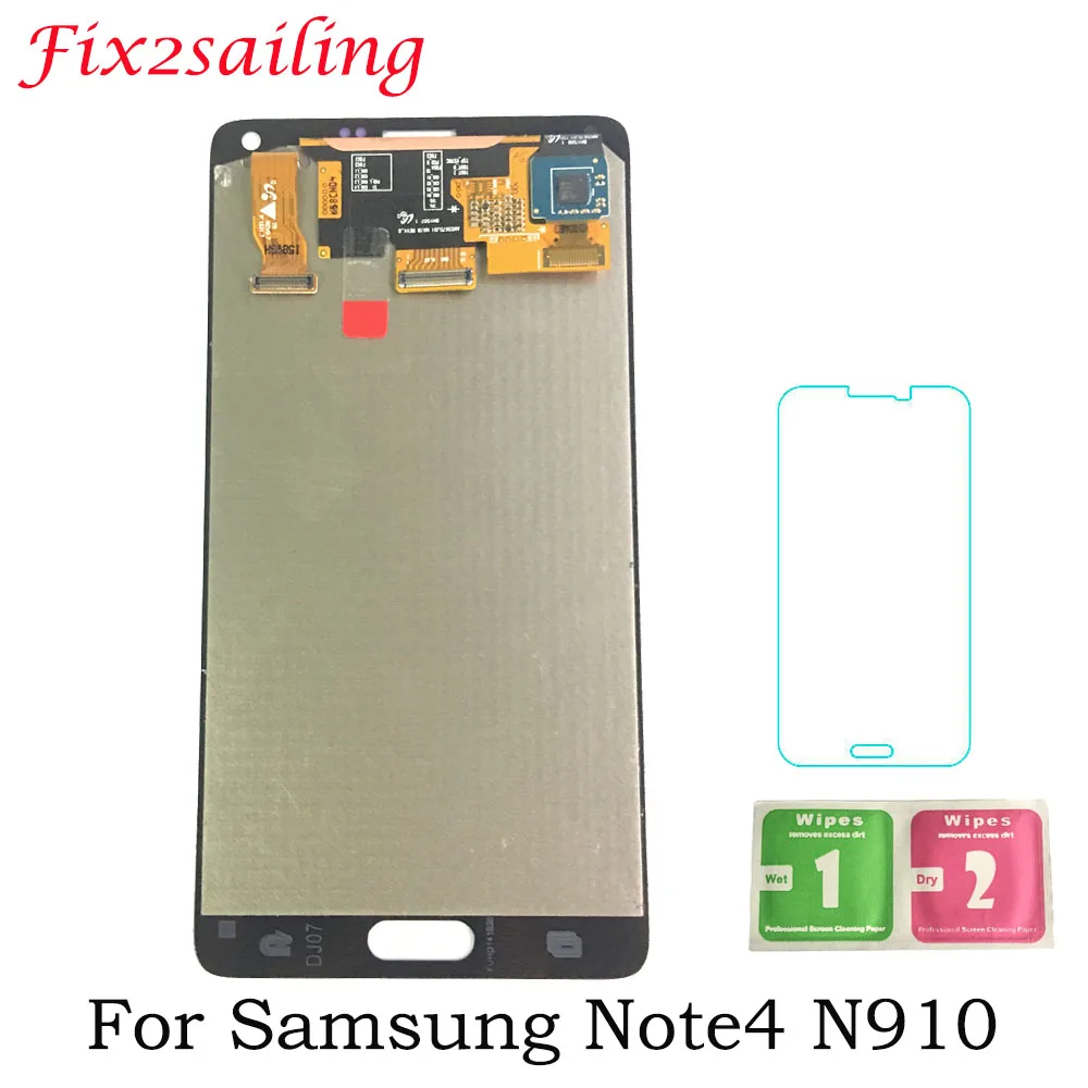 Super AMOLED For Samsung Galaxy Note 4 N910C N910 N910A N910F LCD Display + Touch Screen Tested Working LCD Display 5.7inch
Super AMOLED For Samsung Galaxy Note 4 N910C N910 N910A N910F LCD Display + Touch Screen Tested Working LCD Display 5.7inch