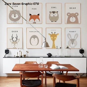 07G Nordic Cute Cartoon Little Animal Lion Rabbit A3 A2 Art Canvas Painting Print Poster Picture Wall Children's Bedroom Decor
07G Nordic Cute Cartoon Little Animal Lion Rabbit A3 A2 Art Canvas Painting Print Poster Picture Wall Children's Bedroom Decor