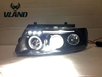 Vland factory for Car headlamp for Passat B5 headlight 1997-2000 modified LED angle eyes H7 or D2H xenon lamp
Vland factory for Car headlamp for Passat B5 headlight 1997-2000 modified LED angle eyes H7 or D2H xenon lamp