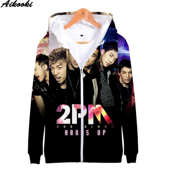 Casual 3D Men's Hoodies 2PM Hooded Men/Women Handsome Aikooki Sweatshirts Tops K-pop 2PM Casual Zipper 3D Print Coats Oversized
Casual 3D Men's Hoodies 2PM Hooded Men/Women Handsome Aikooki Sweatshirts Tops K-pop 2PM Casual Zipper 3D Print Coats Oversized