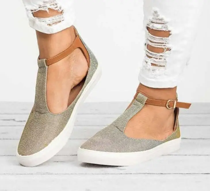 2019 Summer Round Head Casual Single Shoes Flat Bottom Lok FU Shoe Plate Shoe Big Size Women's Shoes 35-43
2019 Summer Round Head Casual Single Shoes Flat Bottom Lok FU Shoe Plate Shoe Big Size Women's Shoes 35-43