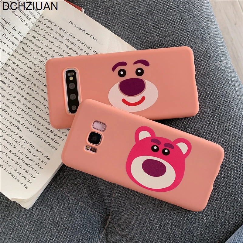 DCHZIUAN Candy Pink Silicone Phone Case For Samsung Galaxy S10 S10 Plus S8 S9 Plus Lovely Bear Case Cover For Samsung Note 9 8
DCHZIUAN Candy Pink Silicone Phone Case For Samsung Galaxy S10 S10 Plus S8 S9 Plus Lovely Bear Case Cover For Samsung Note 9 8