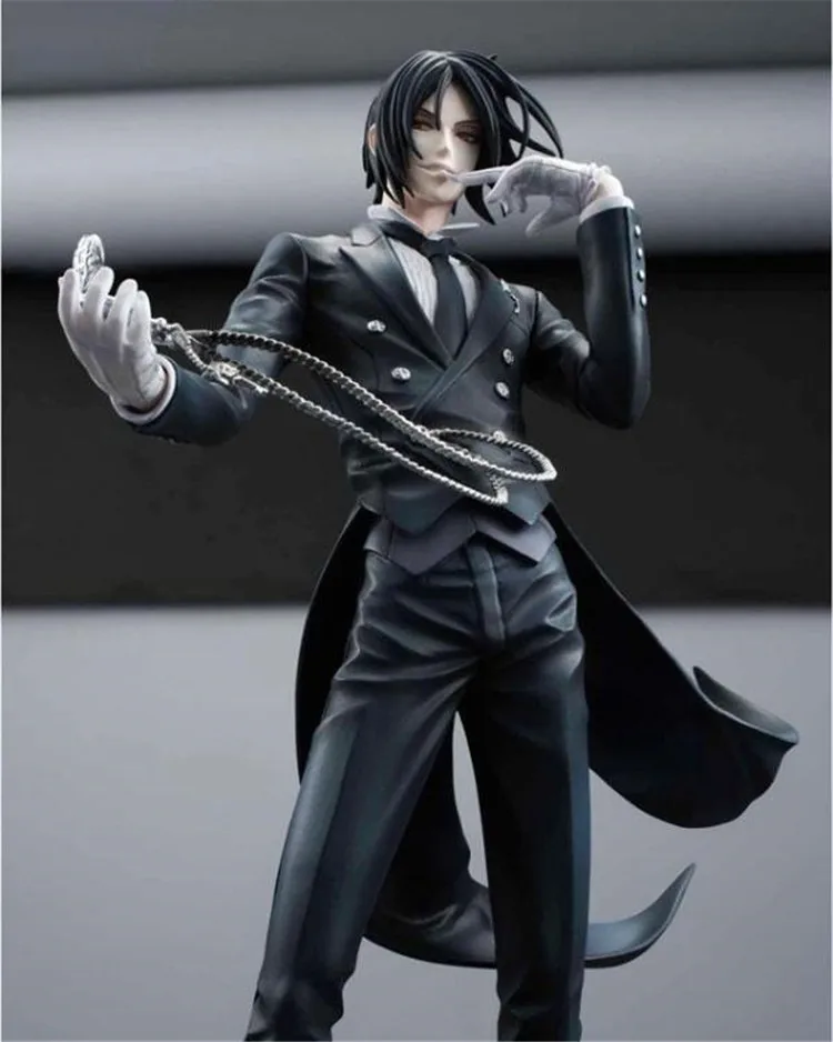 Black Butler Devil Sebastian Michaelis action 20cm Anime Book of Circus Undertaker figure PVC 7.87" Hobby Sales Doll Gift Toy
Black Butler Devil Sebastian Michaelis action 20cm Anime Book of Circus Undertaker figure PVC 7.87" Hobby Sales Doll Gift Toy