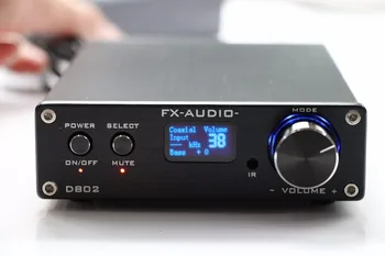 D802 STA326 80W+80W Remote Control Input USB/Coaxial/Optical HiFi 2.0 Pure Digital Audio Amplifier 24Bit/192KHz OLED Display
D802 STA326 80W+80W Remote Control Input USB/Coaxial/Optical HiFi 2.0 Pure Digital Audio Amplifier 24Bit/192KHz OLED Display