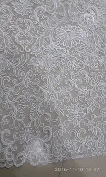 High quality CGL-111401 nigerian french lace Beaded african lace fabric for party dress 5yards/lot
High quality CGL-111401 nigerian french lace Beaded african lace fabric for party dress 5yards/lot