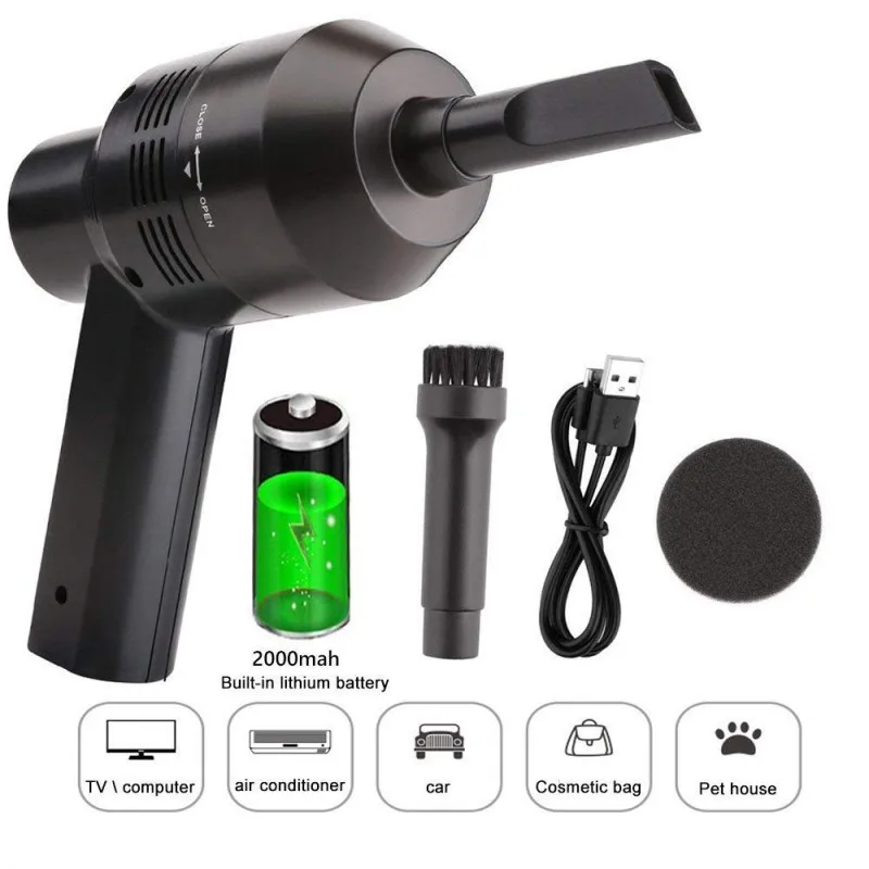 Mini Handheld USB Wireless Cleaner Keyboard Cleaning Rechargeable Mini USB Wireless Vacuum Cleaner
Mini Handheld USB Wireless Cleaner Keyboard Cleaning Rechargeable Mini USB Wireless Vacuum Cleaner