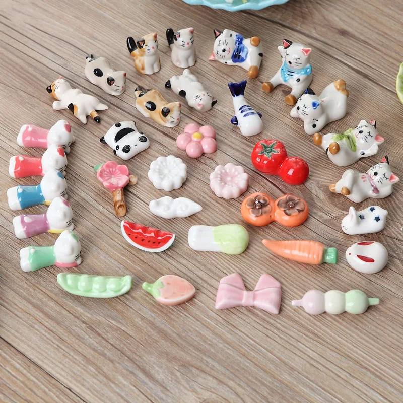 Creative Cartoon Cute Animals Rabbit Fish Cat Hello Cat Fruit Ceramics Tableware Chopsticks Rack House Hotel Table Decor GL
Creative Cartoon Cute Animals Rabbit Fish Cat Hello Cat Fruit Ceramics Tableware Chopsticks Rack House Hotel Table Decor GL