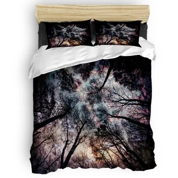 Starry Sky in the Forest Duvet Cover 3D Cotton King Size Queen Size Quilt Cover Set Bedclothes Comforter Single Bedding Sets
Starry Sky in the Forest Duvet Cover 3D Cotton King Size Queen Size Quilt Cover Set Bedclothes Comforter Single Bedding Sets