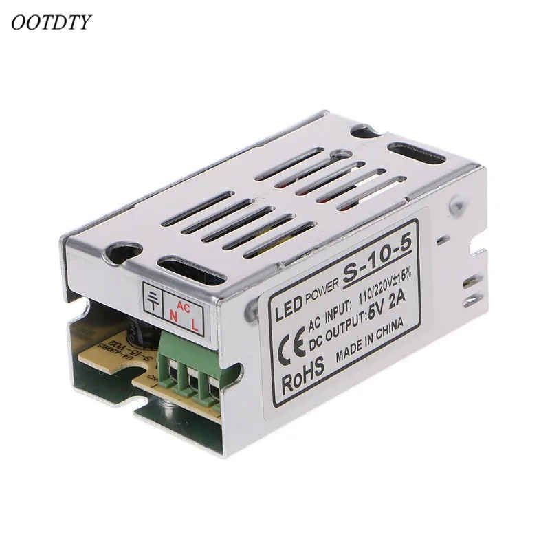 Input AC110-220V 50/60Hz Output DC 5V 2A 6A Switching power supply Driver Transformers For LED Light Strip High Performance
Input AC110-220V 50/60Hz Output DC 5V 2A 6A Switching power supply Driver Transformers For LED Light Strip High Performance