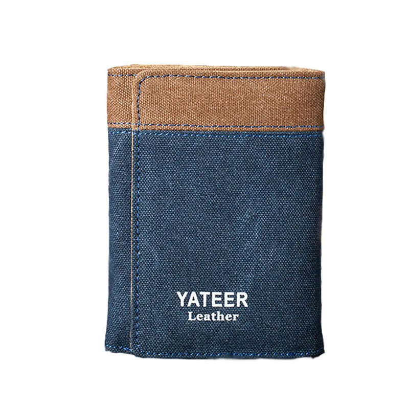 OLOEY men's wallet short three-fold canvas wallet wear-resistant dirt-resistant super fiber material fashion wallet
OLOEY men's wallet short three-fold canvas wallet wear-resistant dirt-resistant super fiber material fashion wallet